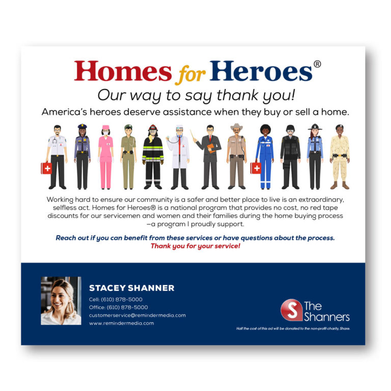 Homes for Heroes post card