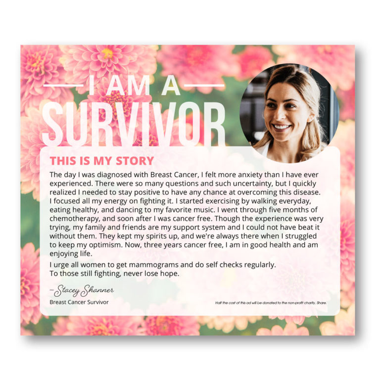 Survivor post card